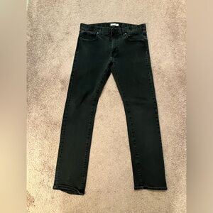 Uniqlo Straight Fit Jeans black 34 waist 32 inseam